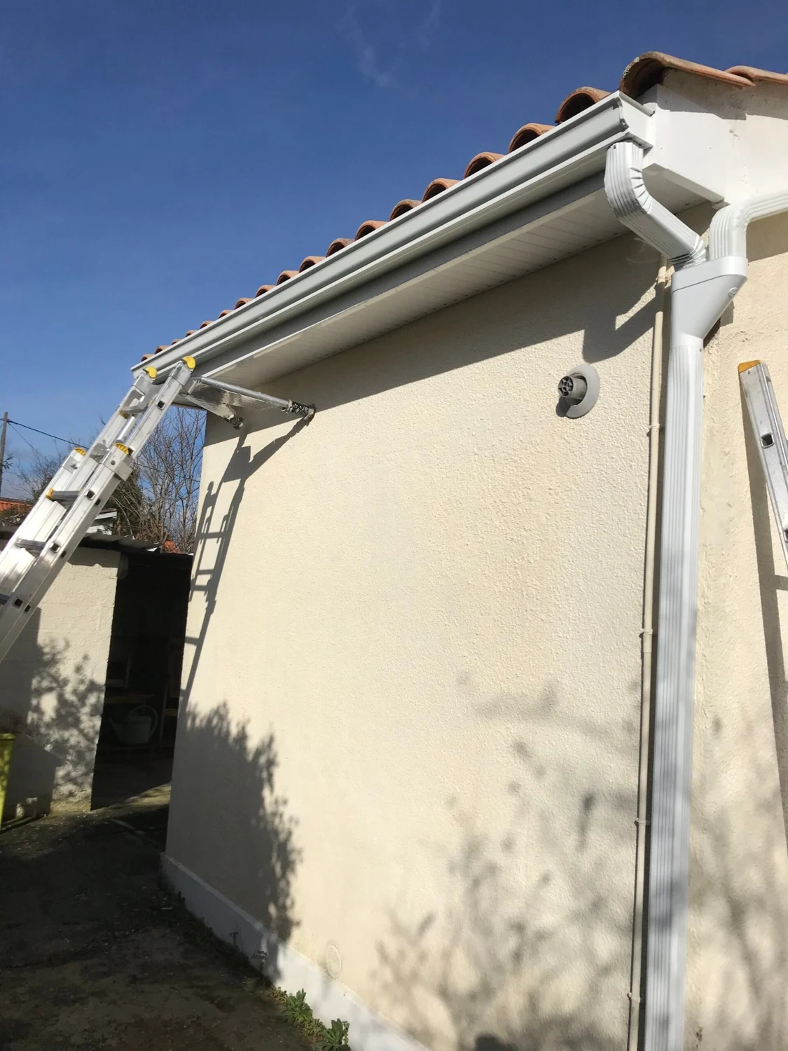 Gouttières aluminium